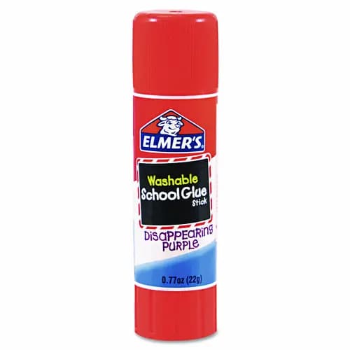 Elmer's® School Glue Stick, 0.77 oz, Dries Clear