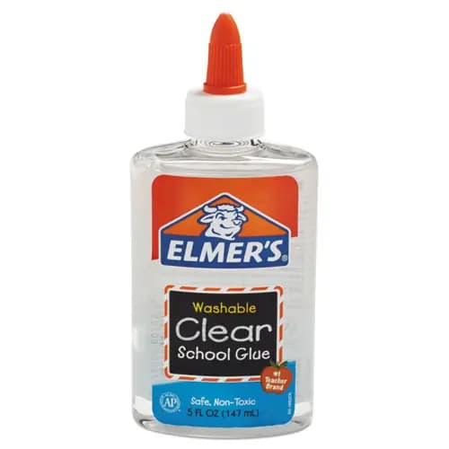 Elmer's® Washable School Glue, 5 oz, Dries Clear
