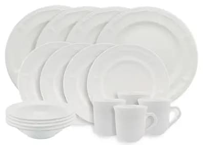 Empire Simply White Stoneware – 16 Pc Set