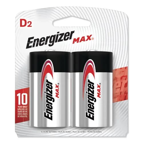 Energizer® MAX® Alkaline D Batteries