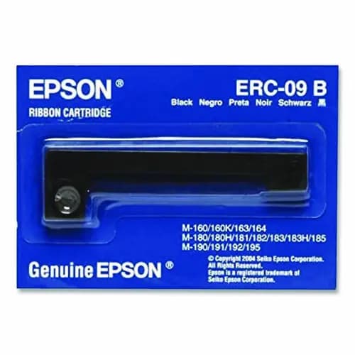 Epson® ERC09B Ribbon, Black