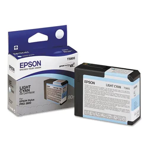 Epson® T580500 UltraChrome K3 Ink, Light Cyan