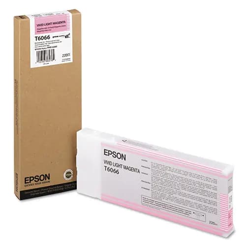 Epson® T606600 (60) Ink Cartridge, Vivid Light Magenta