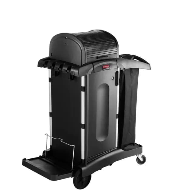 Executive Janitor Cleaning Cart – High Security