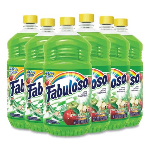 Fabuloso® Multi-use Cleaner, Passion Fruit Scent, 56 oz, 6/Carton