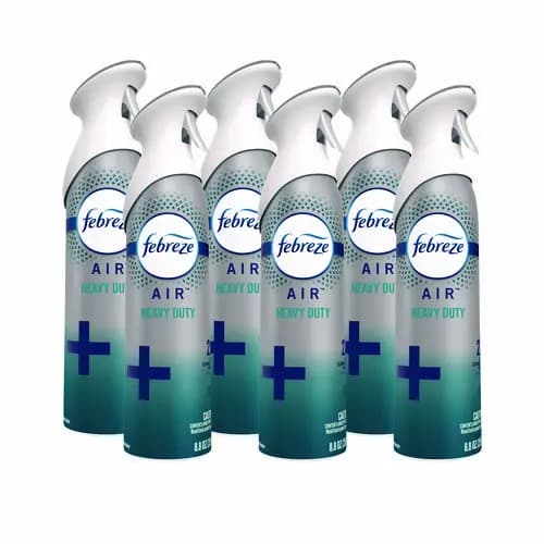 Febreze® AIR Heavy Duty Crisp Clean Aerosol Spray, 8.8 oz, 6/Carton
