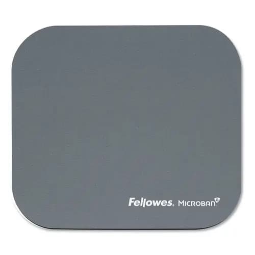 Fellowes® Mouse Pad with Microban Protection, Graphite
