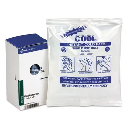 First Aid Only™ SmartCompliance Instant Cold Compress, 5 x 4