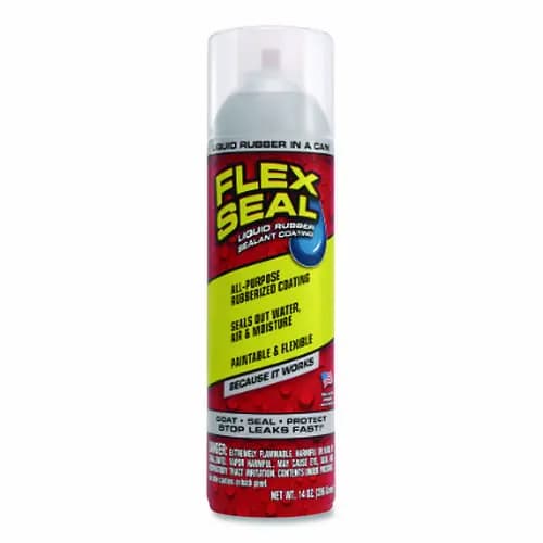 Flex Seal Liquid Rubber Sealant Coating Spray, 14 oz, Clear