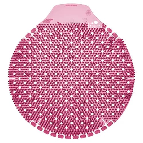 Fresh Products Tidal Wave Urinal Screen, Apple Scent, 0.42 oz, Red, 6/Box