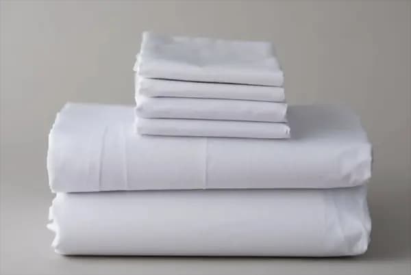 Full Fitted Sheet, T180, White, 54″ x 75″