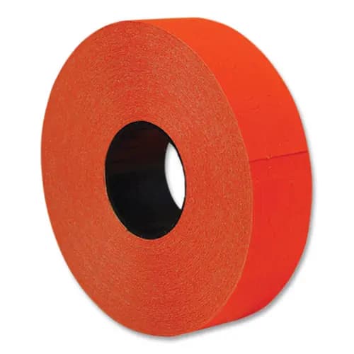 Garvey® One-Line Pricemarker Labels, Red, 2,500 Labels/Roll