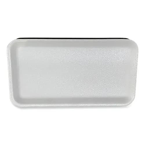 GEN Meat Trays #10S, White Foam, 500/Carton