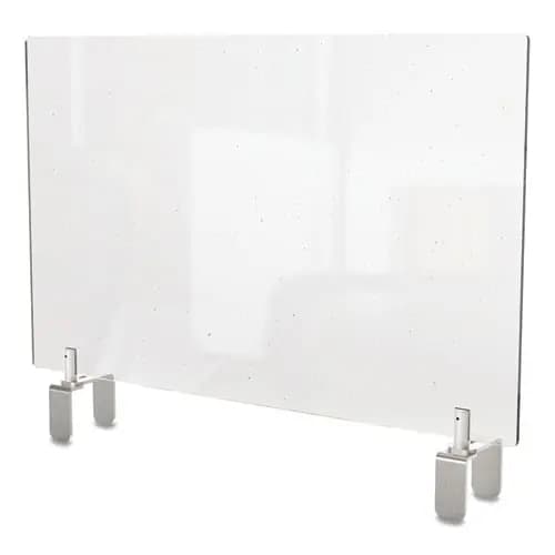 Ghent Clear Partition Extender with Attached Clamp