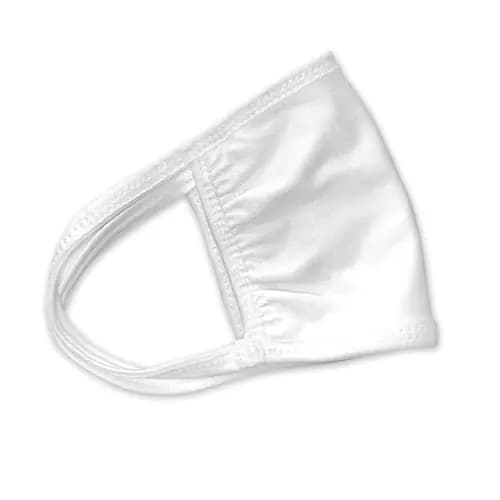 GN1 Cotton Face Mask with Antimicrobial Finish, White, 600/Carton