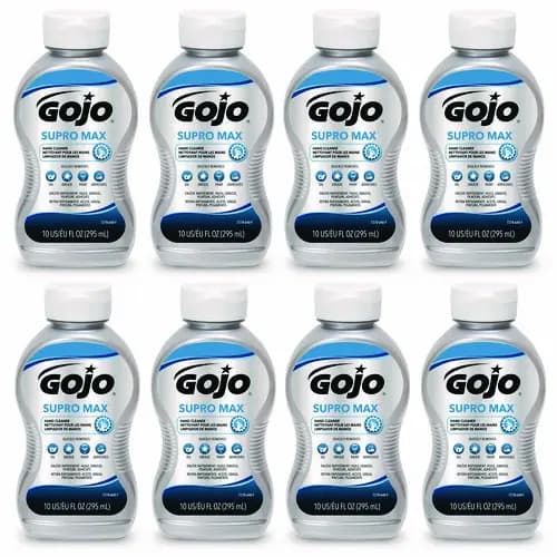 GOJO® SUPRO MAX Hand Cleaner, Floral Scent, 10 fl oz Bottle, 8/Carton