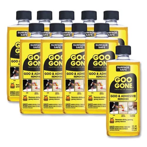 Goo Gone® Original Cleaner, Citrus Scent, 8 oz Bottle, 12/Carton