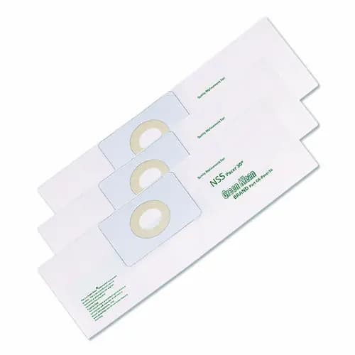 Green Klean® Replacement Vacuum Bags, Fits NSS Pacer 30, 3/Pack
