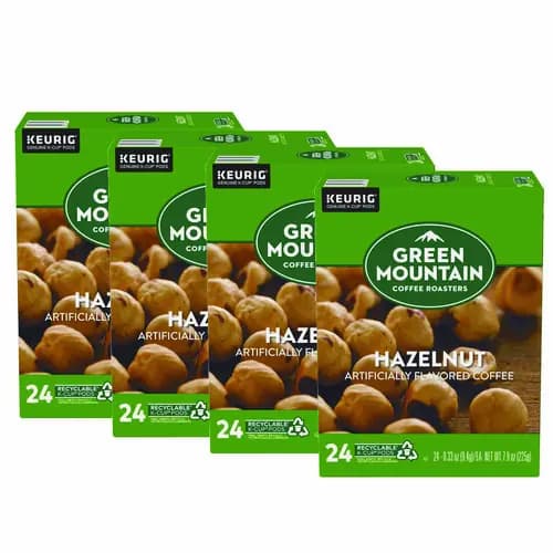 Green Mountain Coffee® Hazelnut Coffee K-Cups, 96/Carton