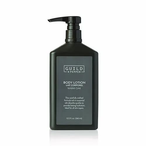 Guild+Pepper® Lotion, Warm Oak, 12.2 oz Bottle, 12/Carton