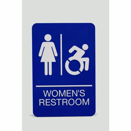 Headline® Sign ADA Sign, Women's Restroom
