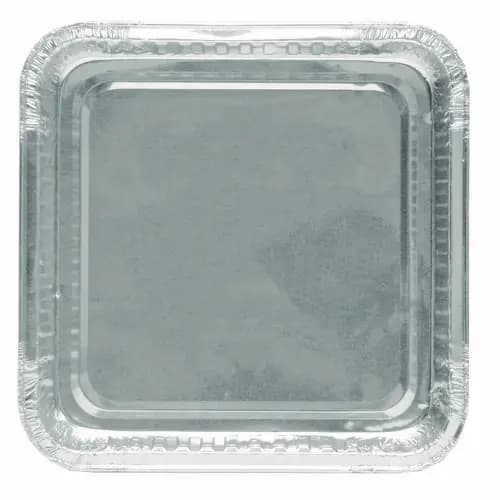 HFA® 8" Square Cake Pan, Aluminum, Silver, 500/Carton