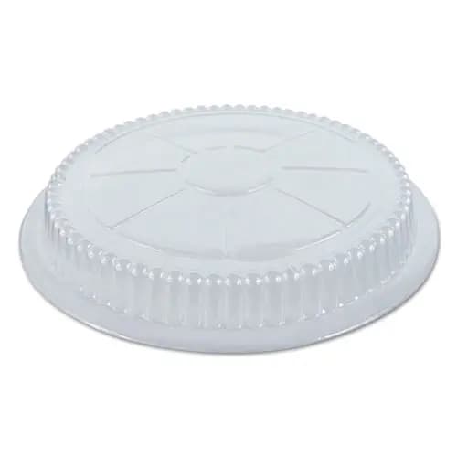 HFA® Plastic Dome Lid, Clear, 8.25" Diameter x 0.88" Height, 500/Carton