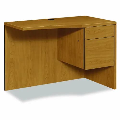 HON® 10500 Series Curved Return, Right, 42" x 18" to 24" x 29.5", Harvest