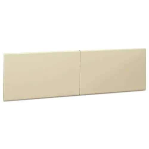 HON® 38000 Series Hutch Flipper Doors for 60"W Stack-On Open Shelf Unit, 30"W x 15"H, Putty