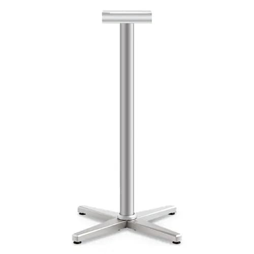 HON® Arrange X-Leg Base for 30" to 36" Tops, Silver