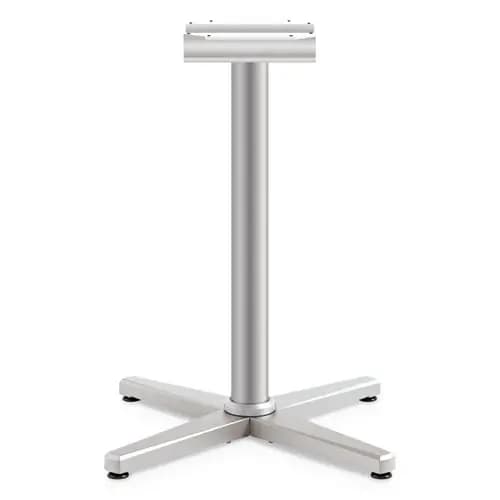 HON® Arrange X-Leg Base for 30" to 36" Tops, Silver