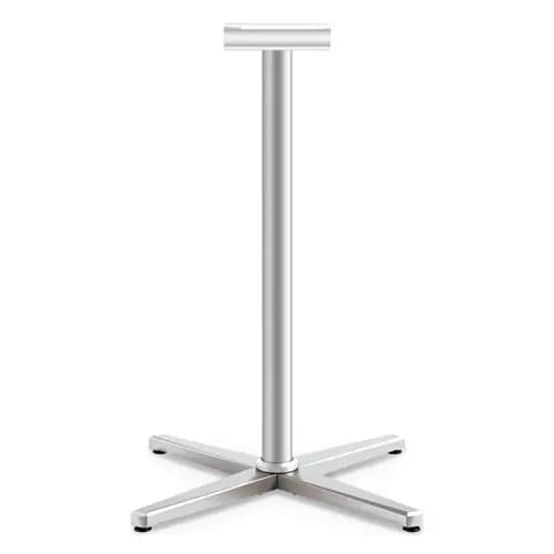 HON® Arrange X-Leg Base for 42" to 48" Tops, Silver