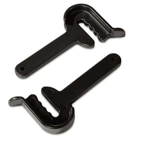 HON® Huddle Ganging Hardware, Black