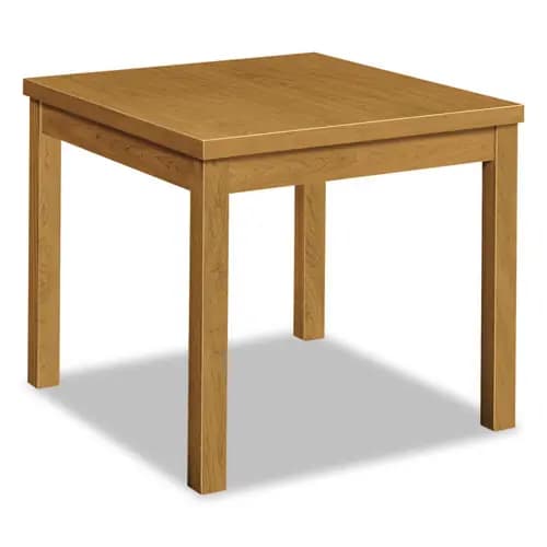 HON® Laminate Occasional Table, Square, 24w x 24d x 20h, Harvest