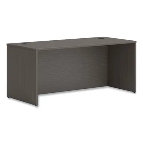HON® Mod Desk Shell, Slate Teak, 60"W x 30"D x 29"H