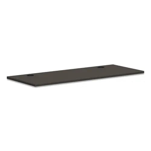 HON® Mod Worksurface, Slate Teak, 60"W x 24"D, Rectangular