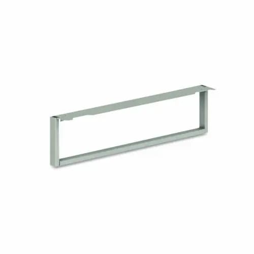 HON® Voi O-Leg Support for Low Credenza, Platinum Metallic