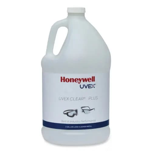 Honeywell Uvex™ Clear Lens Cleaning Solution, 1 gal Bottle