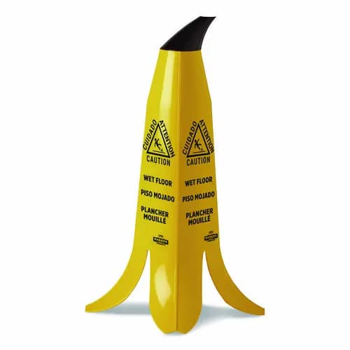 Impact® Banana Wet Floor Cones