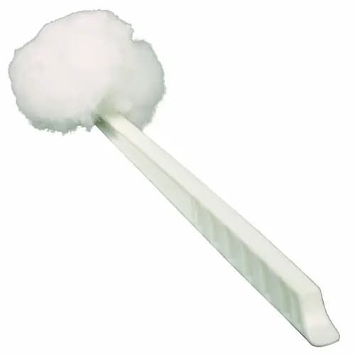 Impact® Deluxe Toilet Bowl Mop, White, 25/Carton