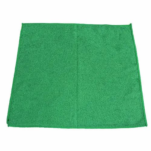 Impact® Lightweight Microfiber Cloths, 16 x 16, Green, 240/Carton