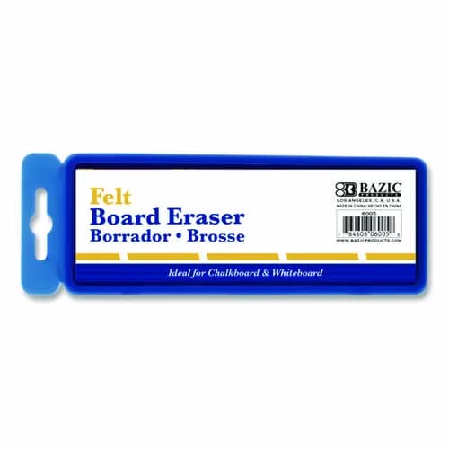 Imperial® Whiteboard and Chalkboard Eraser, 5" x 2" x 1", White