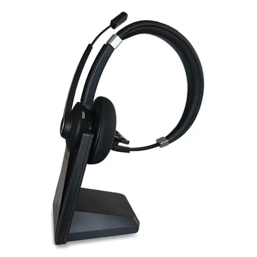 Innovera® IVR70002 Monaural Over The Head Bluetooth Headset, Black/Silver