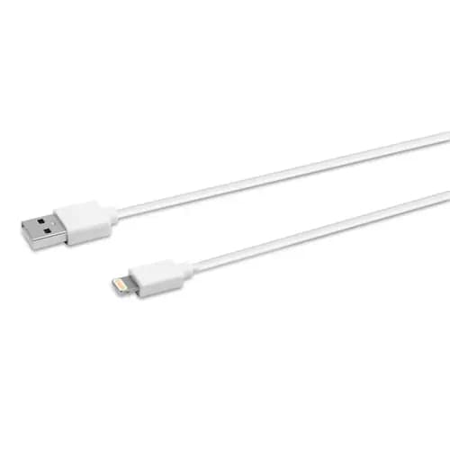 Innovera® USB Apple Lightning Cable, 3 ft, White