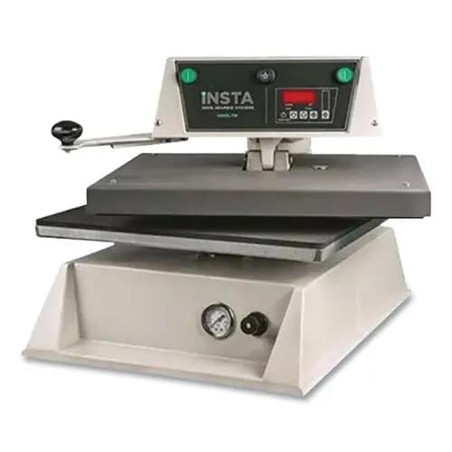 INSTA® 728 Heat Press Machine, Beige/Black, 33.13" x 29.88" x 26"
