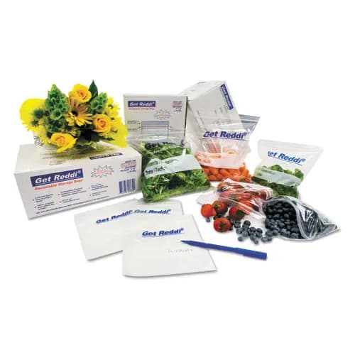 Inteplast Group Food Bags, 6 gal, 12" x 8" x 30", Clear, 500/Carton