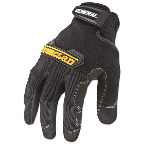 Ironclad General Utility Spandex Gloves, Black, X-Large, Pair
