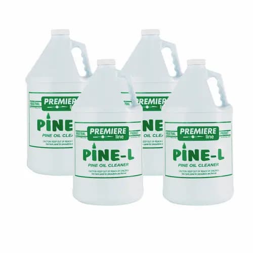 Kess Premier Pine L Cleaner/Deodorizer, Pine Oil, 1 gal Bottle, 4/Carton