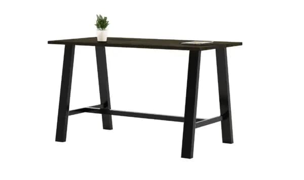 KFI Studios Midtown 3 x 6 FT Conference Table, Espresso Finish, Bistro Height