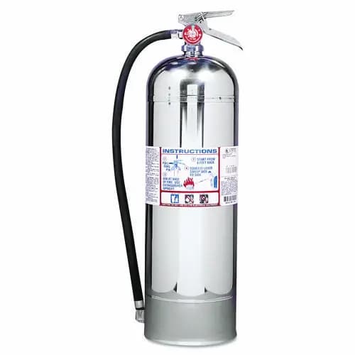 Kidde ProPlus 2.5 W H2O Fire Extinguisher, 2-A, 2.5 gal
